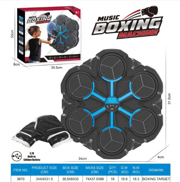 Máquina de boxeo con objetivo