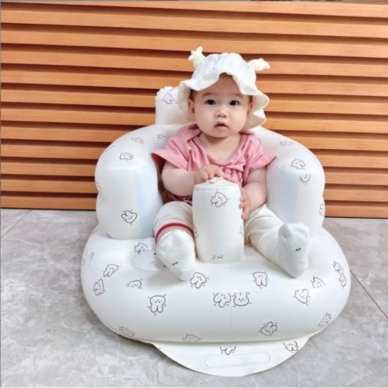 Sillón Hinchable para Bebés para Comer y Bañarse
