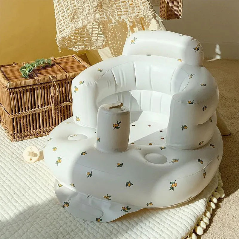 Sillón Hinchable para Bebés para Comer y Bañarse