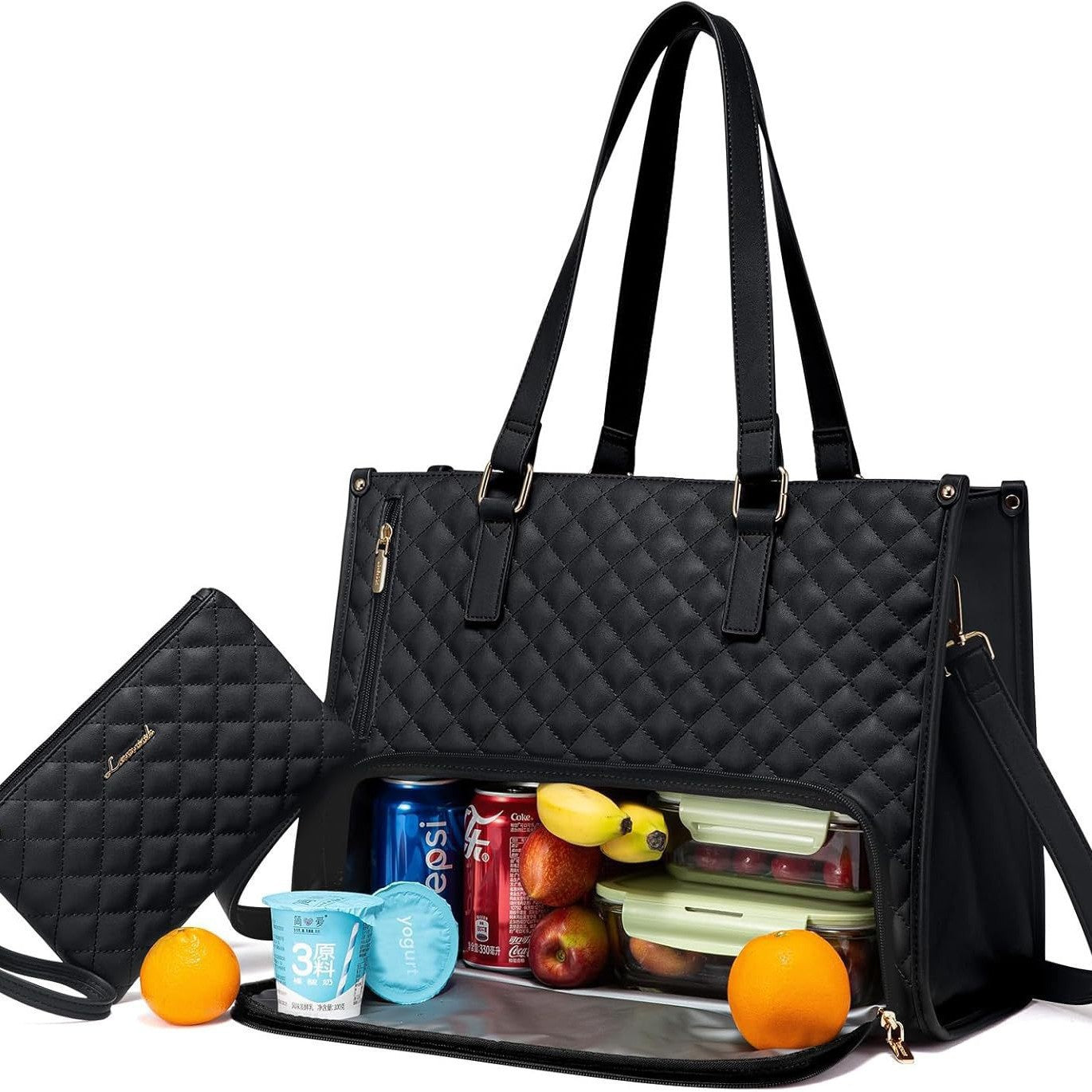 Bolsa de almuerzo isotérmica para mujer