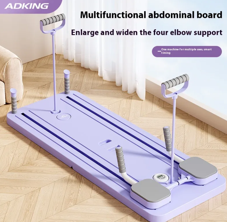 Tabla de ejercicios para abdominales con rueda para uso doméstico
