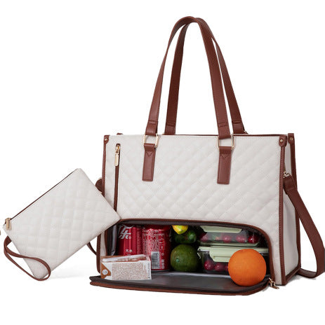 Bolsa de almuerzo isotérmica para mujer