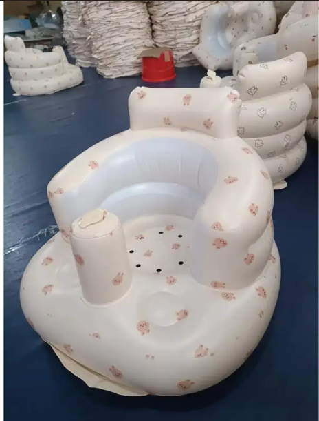 Sillón Hinchable para Bebés para Comer y Bañarse