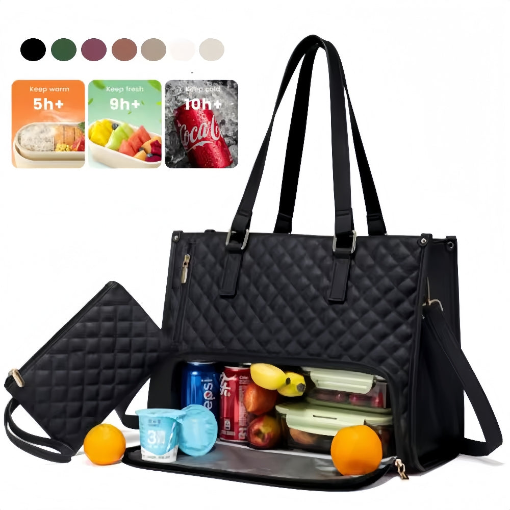 Bolsa de almuerzo isotérmica para mujer