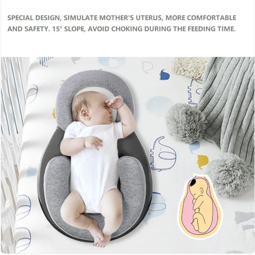 Almohada anti-reflujo para bebés