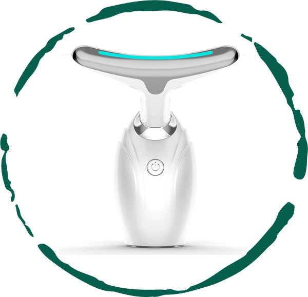 Dispositivo LED de Terapia para Lifting de Cuello y Rostro