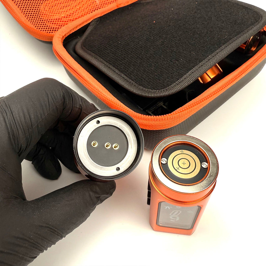 INKSOUL® Máquina de Tatuar Inalámbrica Tipo Pluma 4.2MM Strokes Dos Grips Dos Baterías Dos Modos 2 en 1 | HV6 PRO