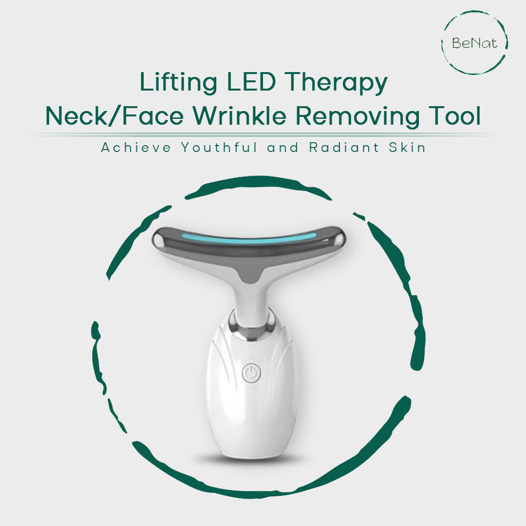 Dispositivo LED de Terapia para Lifting de Cuello y Rostro
