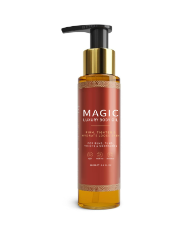 Aceite corporal mágico