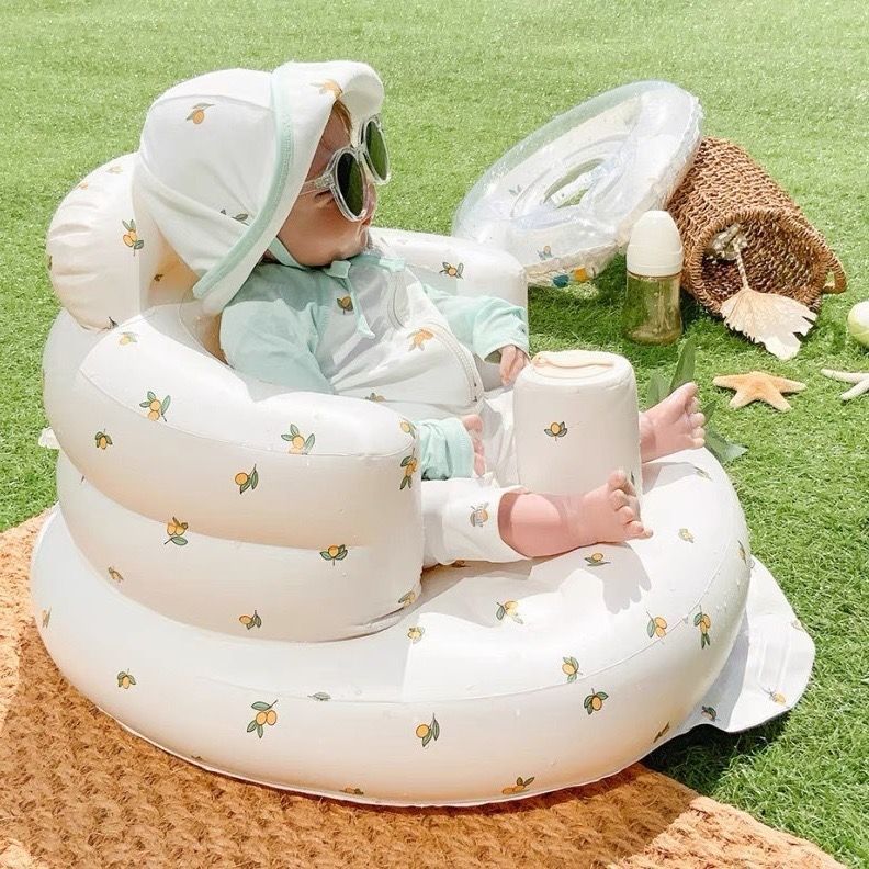 Sillón Hinchable para Bebés para Comer y Bañarse
