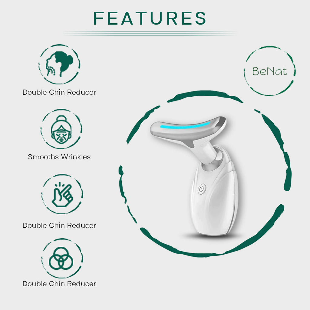 Dispositivo LED de Terapia para Lifting de Cuello y Rostro