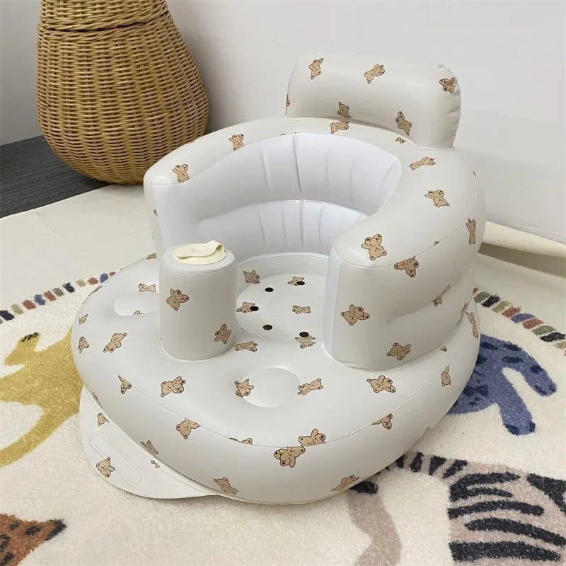 Sillón Hinchable para Bebés para Comer y Bañarse