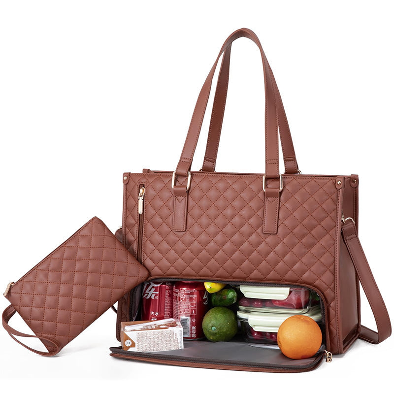 Bolsa de almuerzo isotérmica para mujer