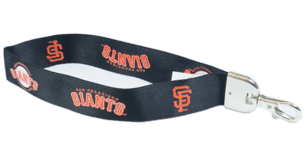 MLB San Francisco Giants Cordón para muñeca Negro Talla única