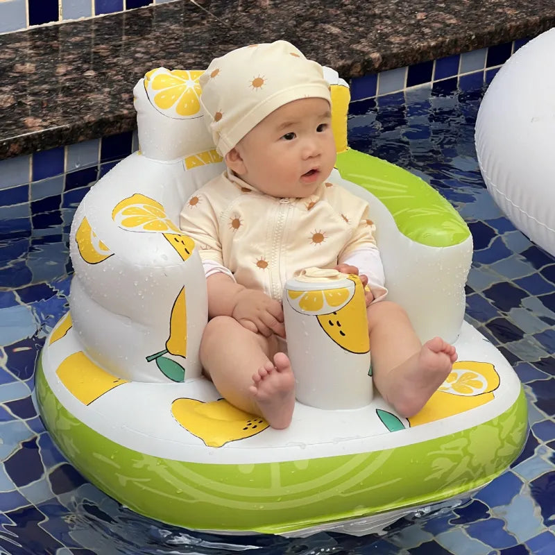 Sillón Hinchable para Bebés para Comer y Bañarse