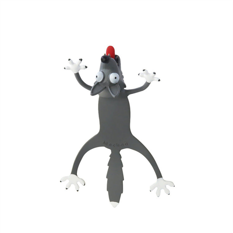 Marcapáginas de animales en 3D